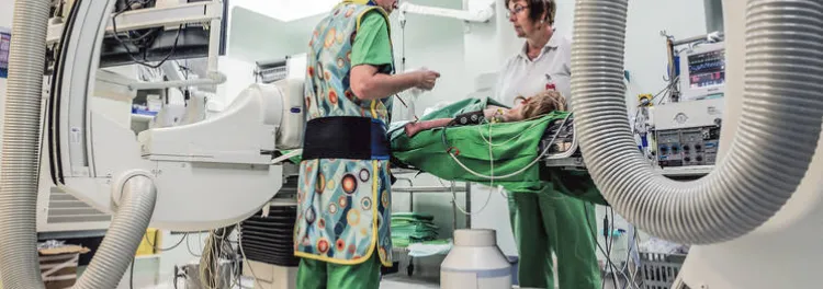 Hemodinamikai műtő előkészítés